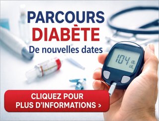 Parcours diabète : Nouvelles dates d'ateliers 